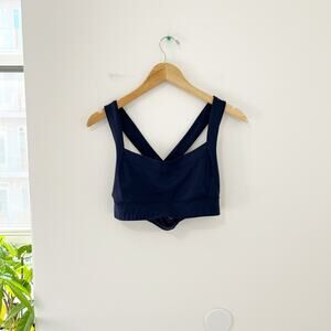 Heroine Sport Dark Blue Sports Bra Size Medium